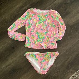 Lilly Pulitzer 2 piece swimsuit